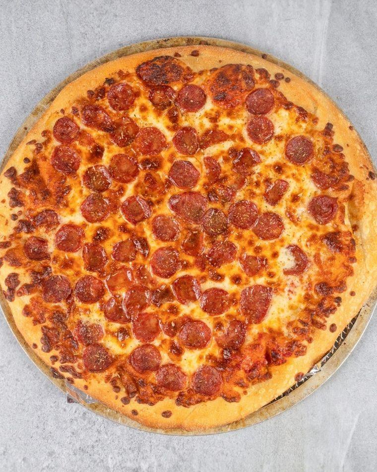 Calabresa pizza — Brazilian style pizza in Fitchburg MA
