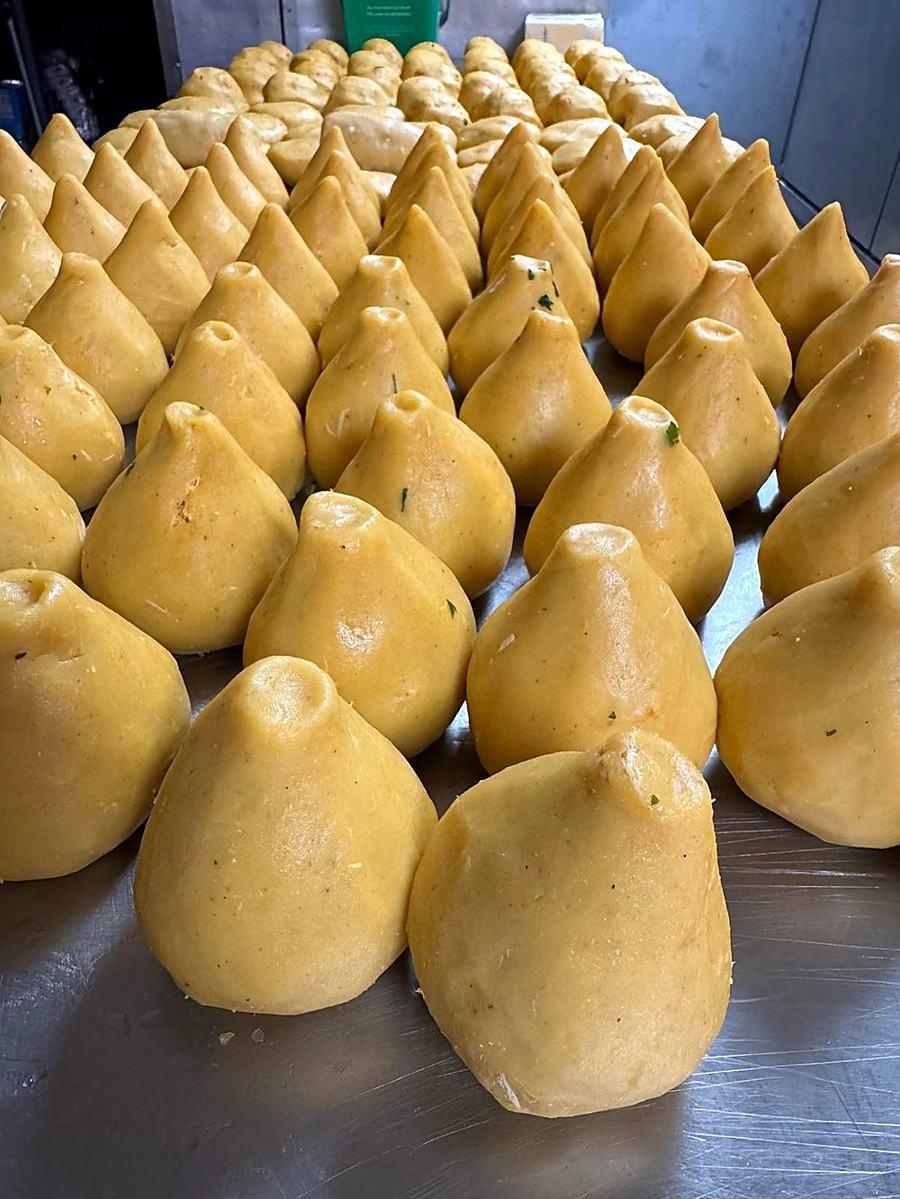 Coxinhas pictured on the Meritíssimo website